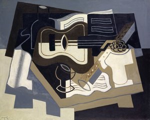 Guitare et clarinette, 1920